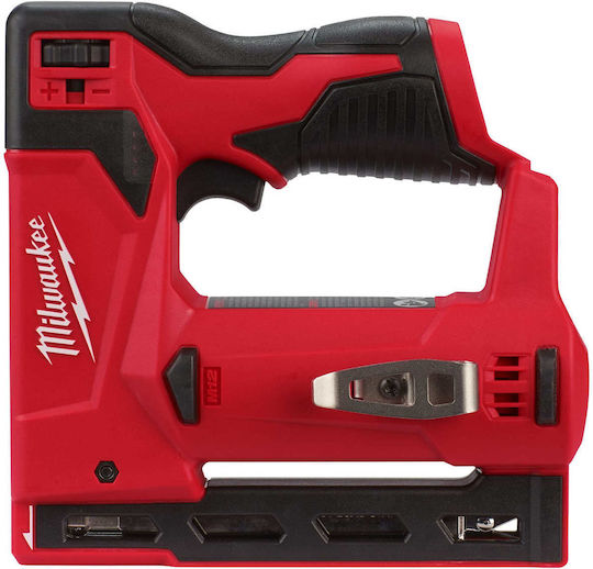 Milwaukee Battery Stapler Gun M12 BST-0 12V Solo for Staples
