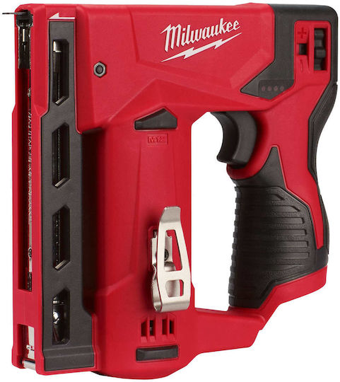 Milwaukee Battery Stapler Gun M12 BST-0 12V Solo for Staples