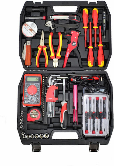 AWTools Βαλίτσα με 68 Εργαλεία Ηλεκτρολόγου