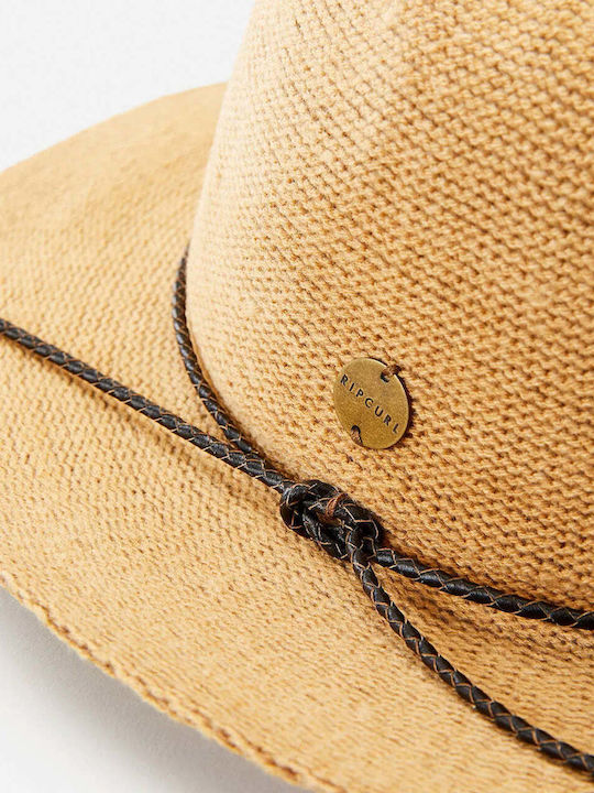 Rip Curl Frauen Korbweide Hut Panama Beige