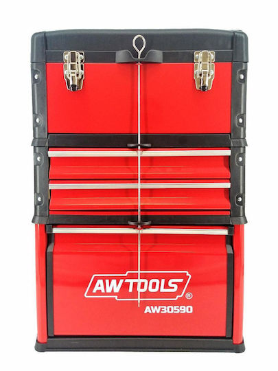 AWTools Rollbar Metallisch Werkzeugkiste