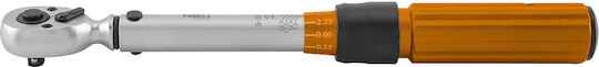 Neo Tools Drehmomentschlüssel Kare 1/4" Ropi 5-25 Nm mit Länge 10cm