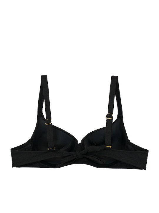 Plus Size Γυναικείο Ανάγλυφο Μαγιό Bikini Μπανέλα Μαύρο Plus Size Γυναικείο Ανάγλυφο Μαγιό Bikini Μπανέλα Μαύρο