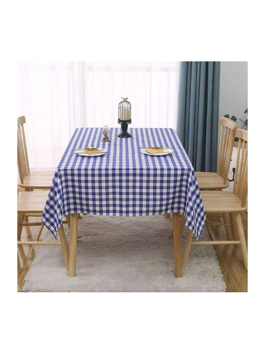 Покривка за маса Устойчив на петна White/blue 140x180бр