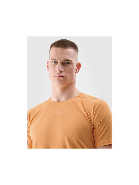 4F Cycling Short Sleeves Cycling Jersey Orange