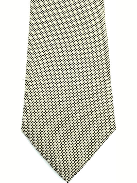 Legend Accessories Herren Krawatten Set Gedruckt in Beige Farbe