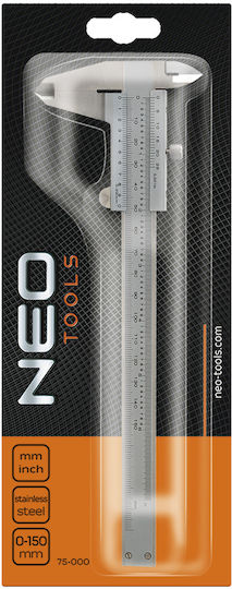 Neo Tools 75-000 Παχύμετρο με Εύρος Μέτρησης έως 0 - 150mm