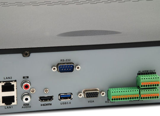 Level One NVR-1316 Καταγραφικό NVR 16 Καναλιών με Ανάλυση 4K