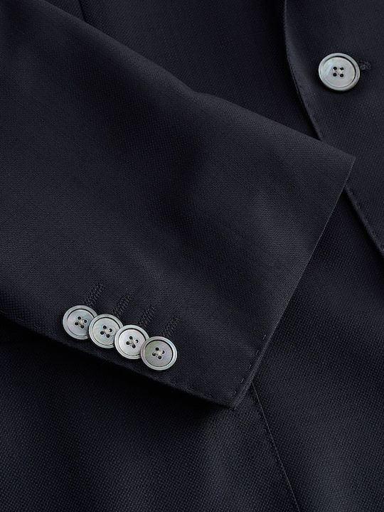 Men's Winter Suit Jacket Dark Blue