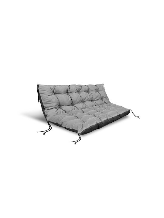 AIO Factory Waterproof Pernă pentru Bancă de Grădină Gri 80x120cm.