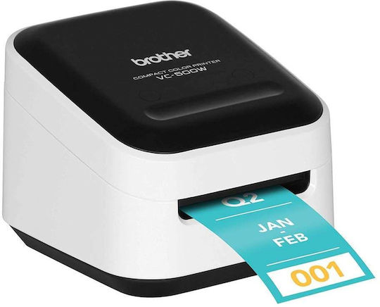 Brother Vc-500w Label Printer Zink USB, Wi-Fi