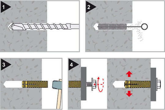 Friulsider Ούπα Μεταλλικό 10x32mm 10τμχ