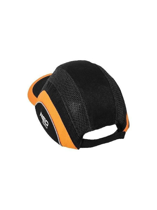 Neo Tools Καπέλο Εργασίας Ασφαλείας Μαύρο 97-592
