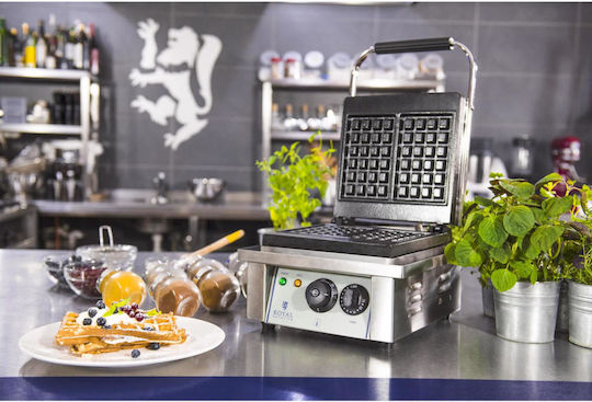 Rectangular Waffle Maker 2 Belgian Waffles