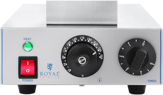 Royal Catering RCWM 1400 B Επαγγελματική Βαφλιέρα Μονή για Βάφλες σε Σχήμα Bubble