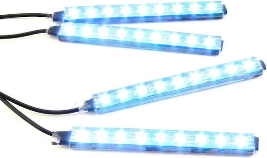 Lumini LED RGB pentru sub mașină, interior și exterior, Bluetooth 12cm Zd65b