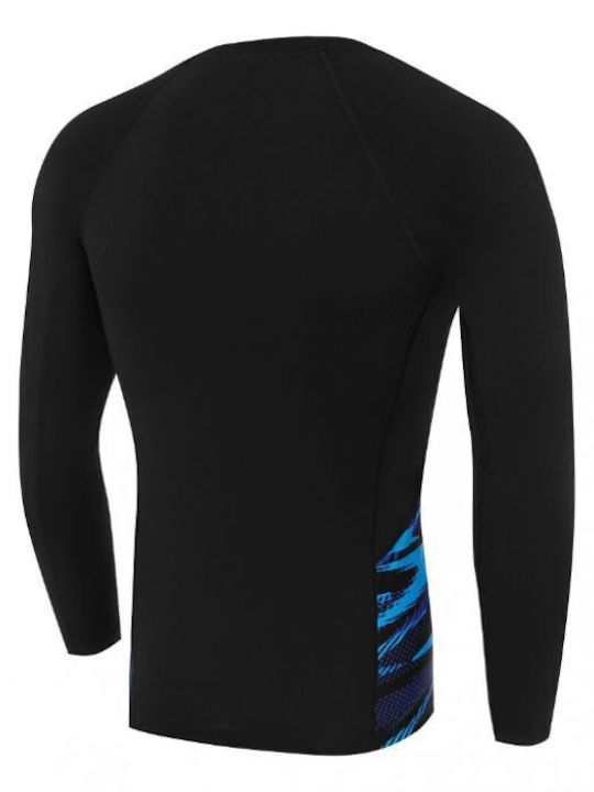 Speedo Αντηλιακή Μπλούζα Μαύρη