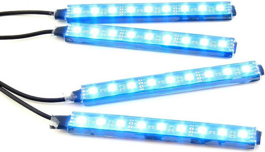 Lumini LED RGB pentru sub mașină, interior și exterior, Bluetooth 12cm Zd65b