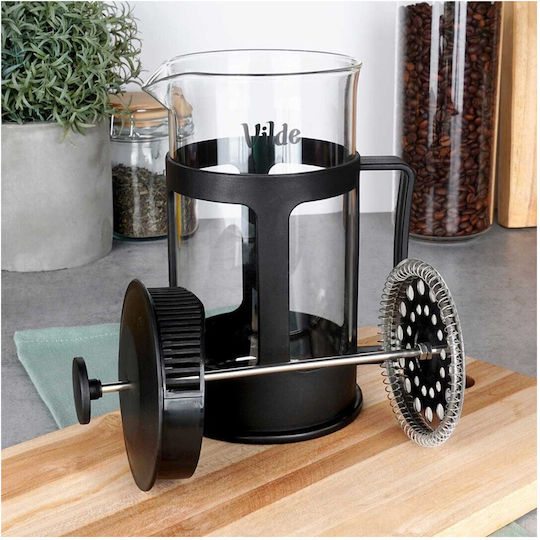 Vilde Vilde Manual Filter Coffee Maker Stainless Steel Black 1lt