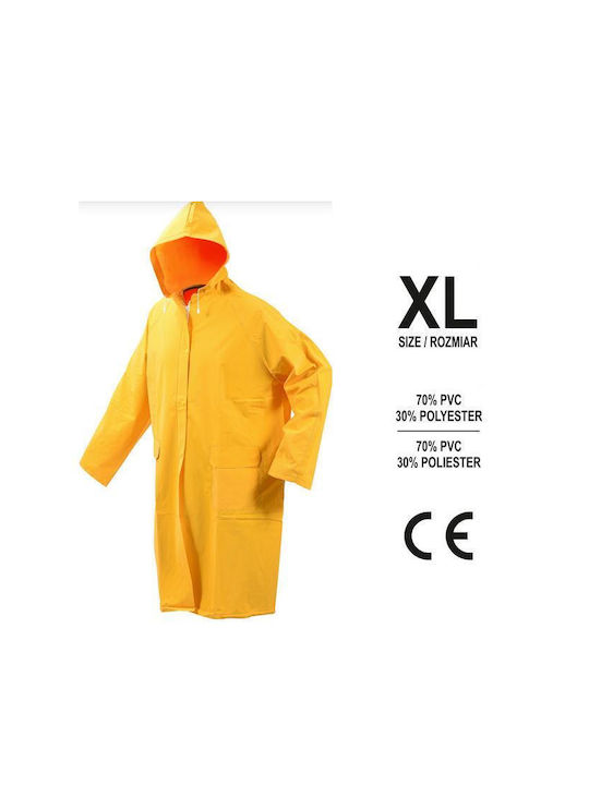 Vorel Waterproof Trenchcoat Work Yellow