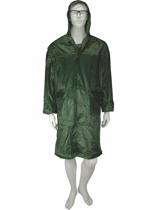 Ferreli Trench coat Waterproof Trenchcoat Work Green