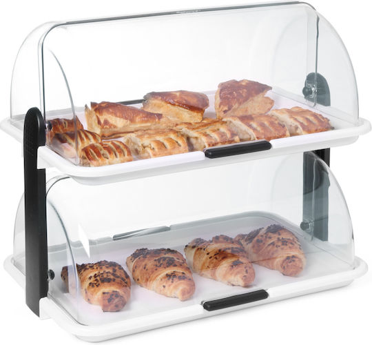 Hendi 871713 Ουδέτερη Βιτρίνα Roll Top 2 Επίπεδων