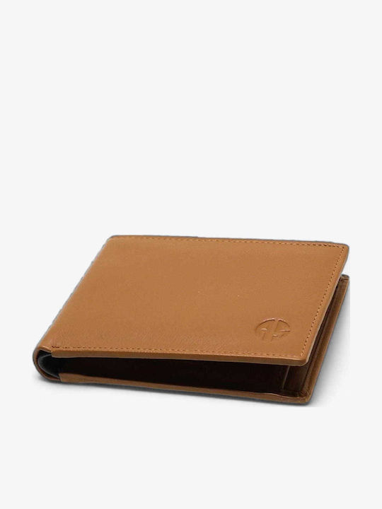 Leather Men's Wallet Classic Brown