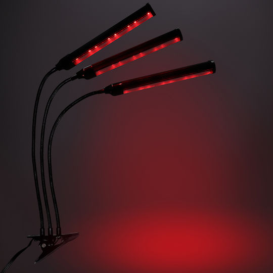Lumină de creștere pentru plante cu 72x LED, spectru complet 3x