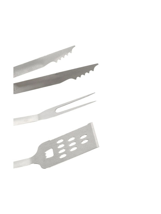Ustensile Barbeque Set de 3 unelte BBQ cu Furculiță și Spatula S7922353
