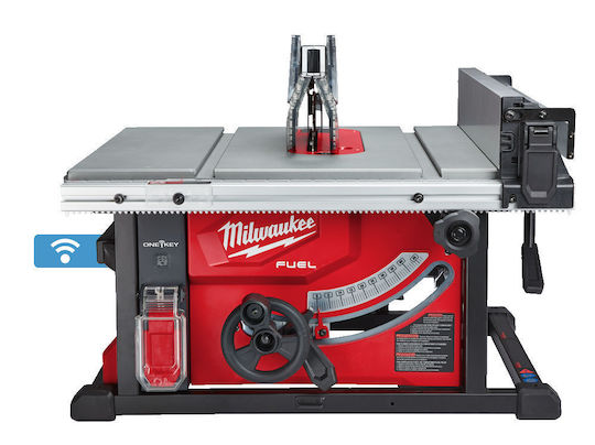 Milwaukee M18 FTS210-0 Battery Powered Bench Saw with Cutting Disc Diameter 210mm & Cutting Speed 6300rpm 4933464722