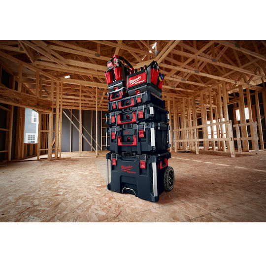 Milwaukee Packout Tool Storage Plastic Wheeled Box W56xD41xH48cm 4932464078