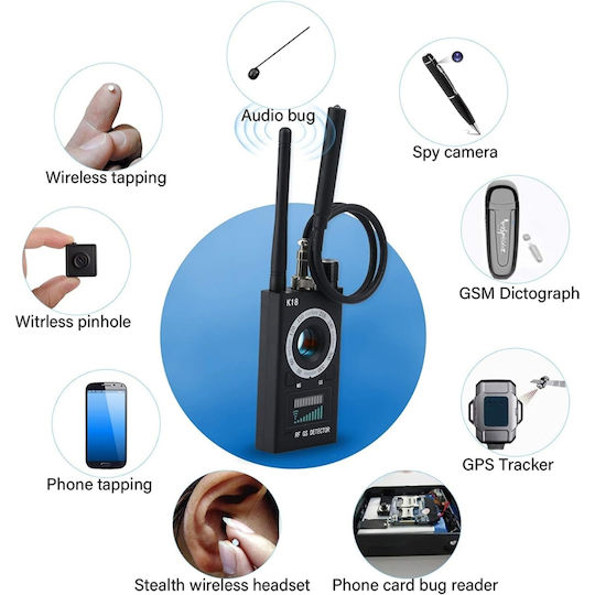 Detector Tracker GPS 1-8000MHz