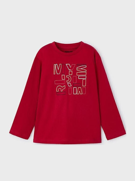 Kids Long-Sleeved Gray Blouse