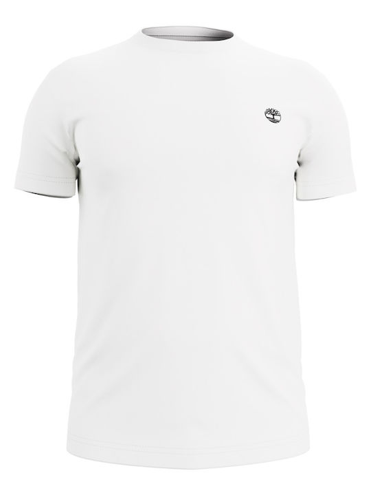 Dunstan River Men's Undershirts Short-sleeved in White Color 3Pack