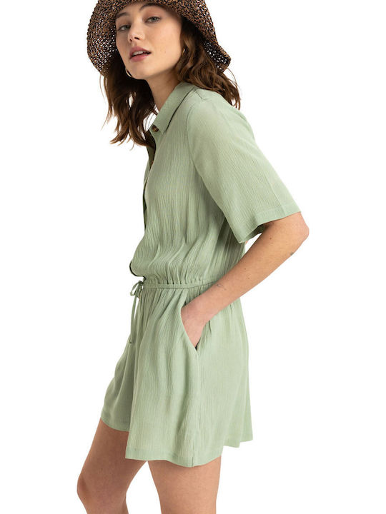 Real Tomorrow Women's One-piece Shorts Basil