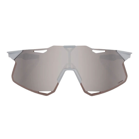 100% Cycling Glasses Hypercraft with Gray Frame & Dark Lenses