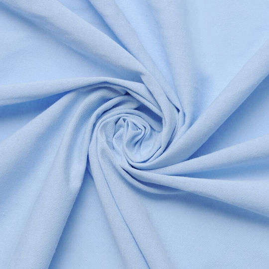 Matex Waterproof Single Mattress Cover with Fitted Light Blue 90x200+20cm