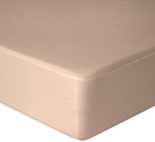 Matex с Ластик Кафяв 80x160см Matex с Ластик Кафяв 80x160см