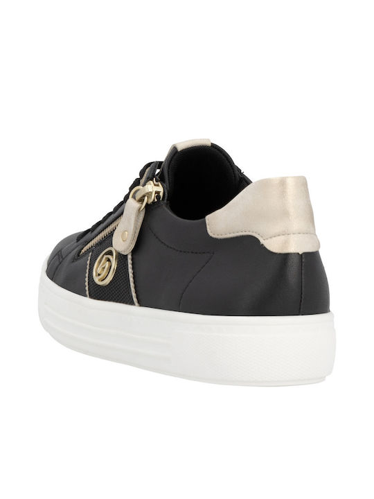 Damen Anatomisch Sneakers Schwarz