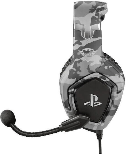 Trust GXT 488 Forze Over Ear Gaming Headset with Connection 3.5mm Gray