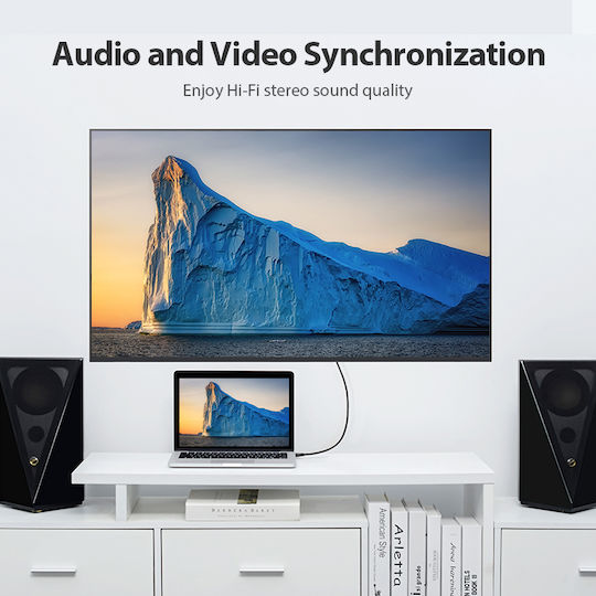 Vention HDMI 2.0 Premium High Speed 4K 60Hz HDR Cable HDMI male - HDMI male 0.5m Μαύρο
