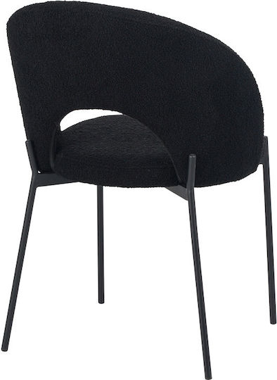 Stuhl Speisesaal Masebo 68x66x82.5cm Black