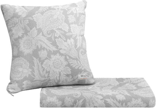 Madi Warmora Three-Seater Sofa Throw 170x300cm Gray