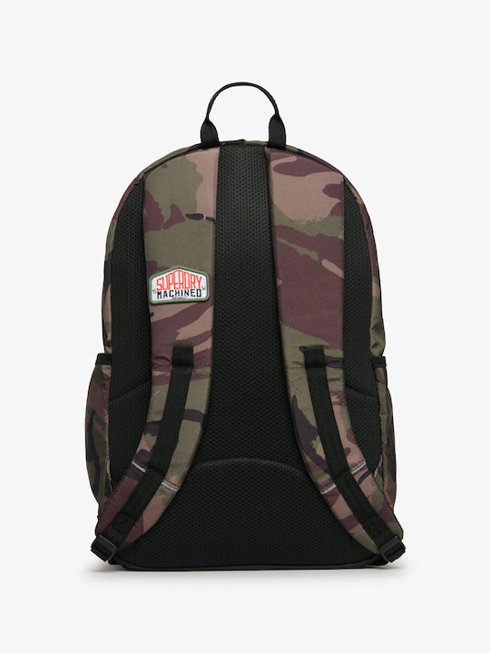 Superdry Classic Patch Montana Σχολική Τσάντα Πλάτης Πολύχρωμη