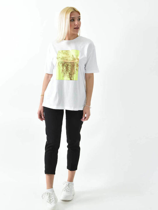 Γυναικείο T-shirt Λευκό