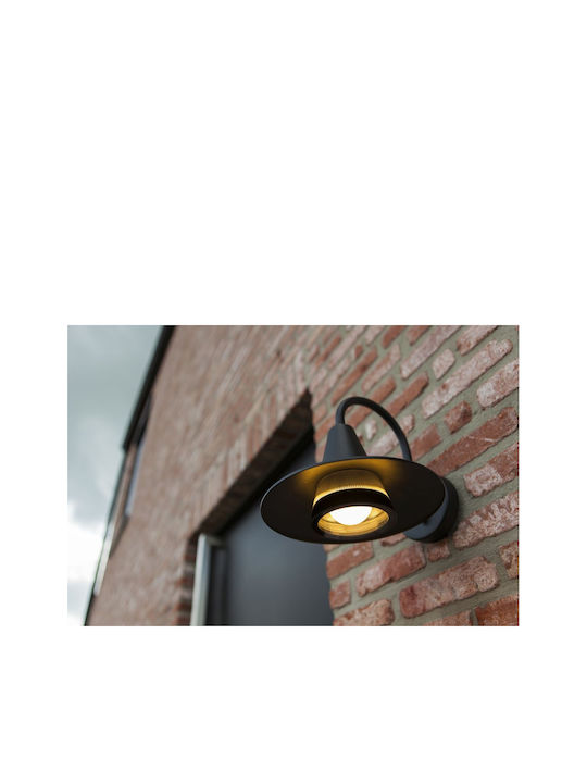 Lutec Wandmontierte Außenleuchte E27 IP54