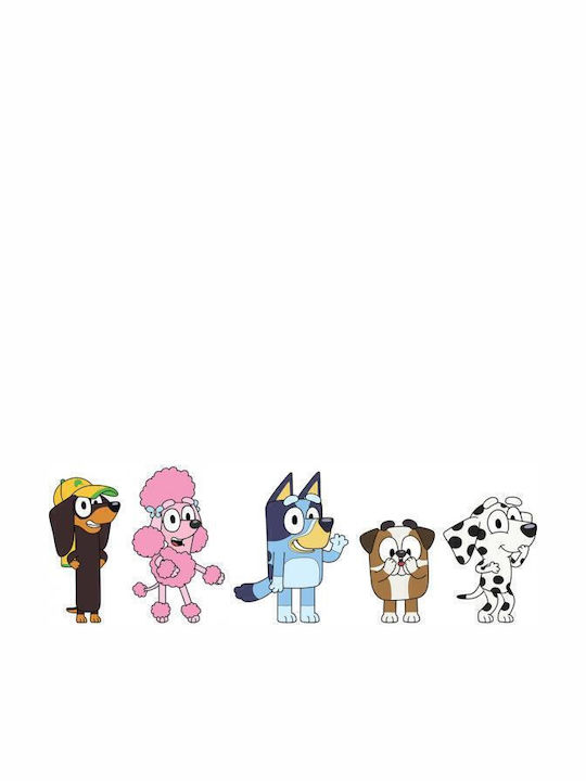 Crocs Jibbitz Charms Bluey Πολύχρωμα 5τμχ