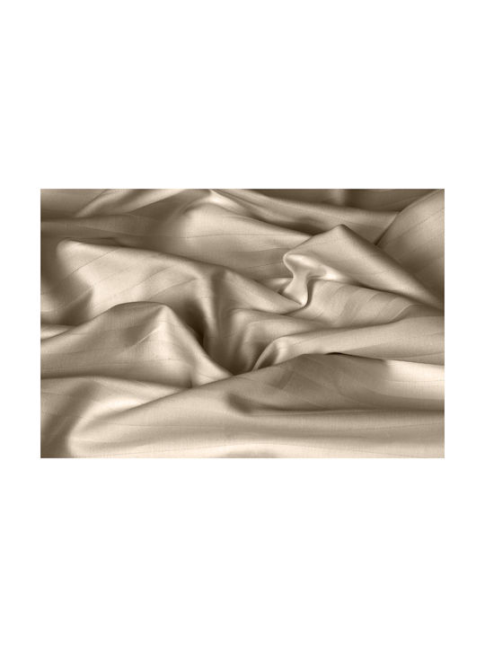 Matex Διακοσμητική Μαξιλαροθήκη από 100% Βαμβάκι Beige 40x40εκ.