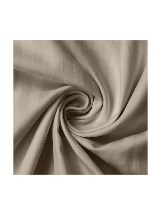 Matex Διακοσμητική Μαξιλαροθήκη από 100% Βαμβάκι Beige 40x40εκ.