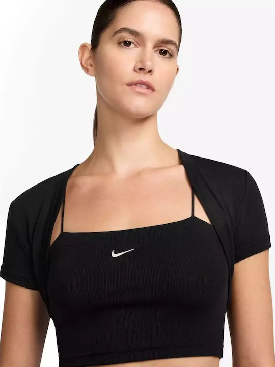 Nike Sportswear Μπλούζα Μαύρη 2Pack
